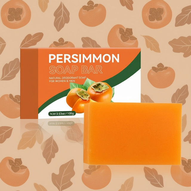 eelhoe Persimmon Reinigungsseife, Gesicht, Unisex - Bild 1
