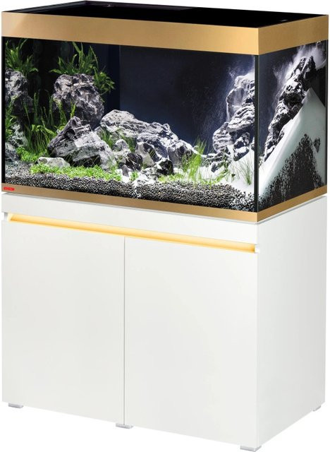 Eheim Aquarium-Kombination Incpiria 330 Limited Edition in Gold und Schwarzglas - Bild 1