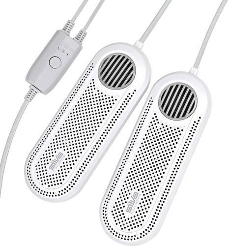 Silva SST 100 UV 513003 Schuhtrockner in Weiß und Grau, B/T/H: 18,7 x 6,5 x 2,7 cm - Bild 1
