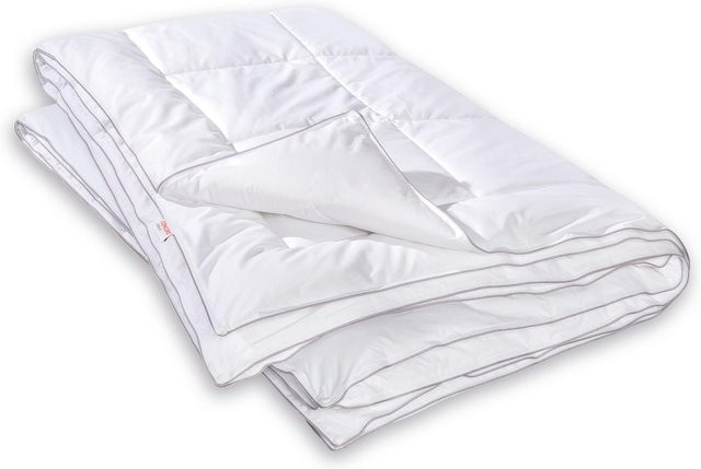 Concord Smart Vierjahreszeiten-Steppbett aus weißer Polyester-Microfaser, B/T: 135 x 200 cm - Bild 1