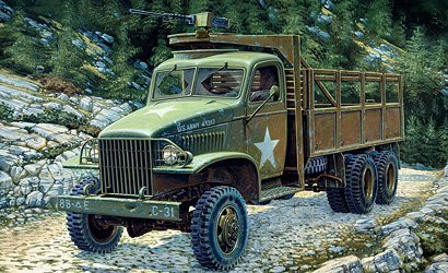 Italeri GMC 2,5 ton 6x6, Fahrzeug, 1:35, Grün - Bild 1