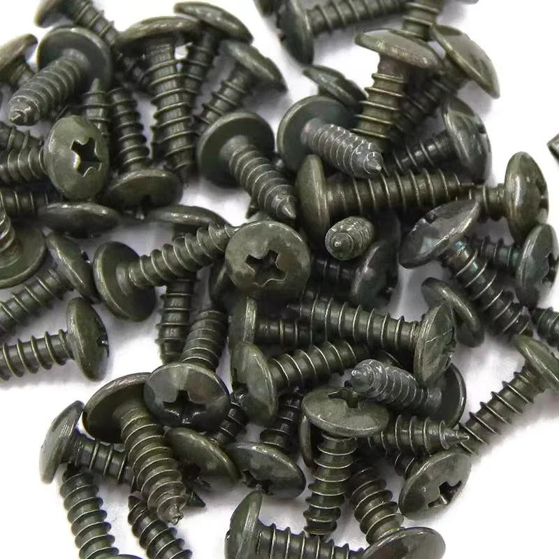 200 Stück Auto Metall Schraube Clips Set U-Typ Verschluss Clips aus Stahl für Kotflügel und Stoßstange - Bild 2