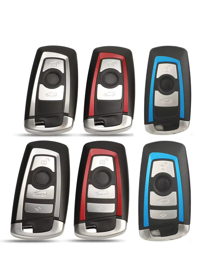 Jingyuqin Smart Remote Key Shell für BMW F30 F31 F32 F33 F34 F35 F36 Serie E90 E91 E92 E93 X5 Ersatzgehäuse für Autoschlüssel - Bild 5