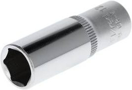 Gedore RED Steckschlüsseleinsatz lang, 1/4 Zoll Antrieb, 6-kant, 6,3 mm Weite, Farbe: Silber - Bild 1