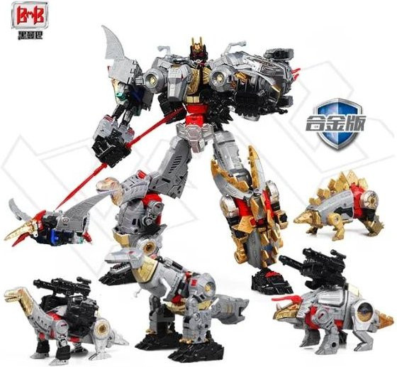 Yiran toy 1 5-in-1 Transformation Predaking Devastator KO G1, Actionfigur, Roboter, Dinosaurier, ab 18 Jahre - Bild 1