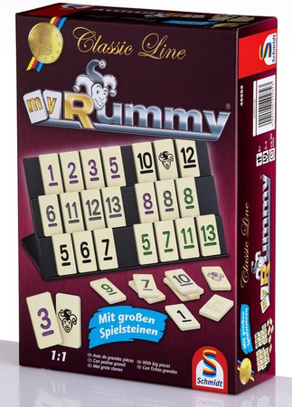 Schmidt Spiele Classic Line MyRummy Brettspiel ab 8 Jahren
