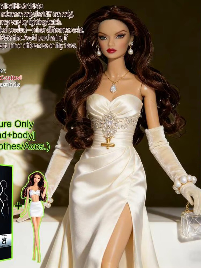 BJD Supermodel-Puppe, 1/6 Maßstab, 12 Gelenke, weiß, Sammlerstück - Bild 2