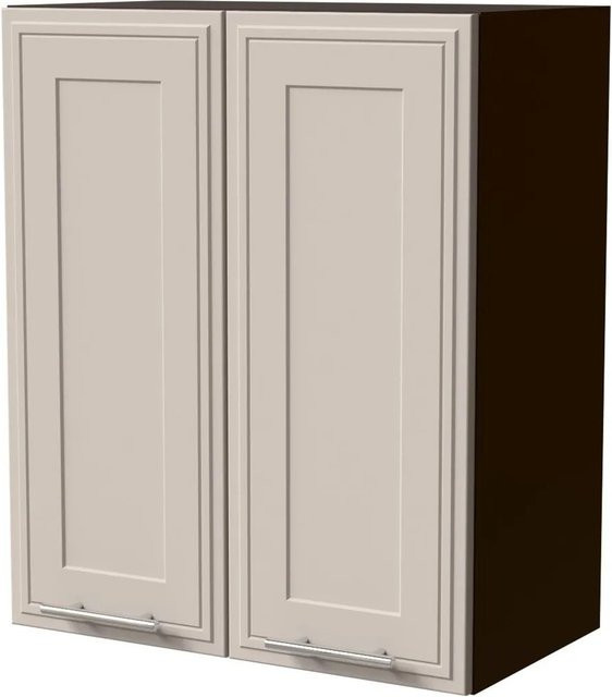 Feldmann-Wohnen Hängeschrank Salo in Lava und Kaschmir Matt mit Kassettenoptik, B/T/H: 60 x 32,5 x 72 cm - Bild 1