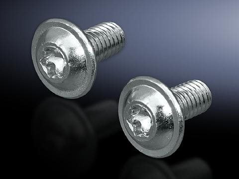 Rittal Rack-Schrauben aus Stahl in Silber mit Torx-Innensechskant - Bild 1