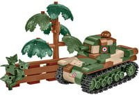 COBI Konstruktionsspielzeug Renault R-35 Panzer aus Klemmbausteinen im Maßstab 1:48 - Bild 1