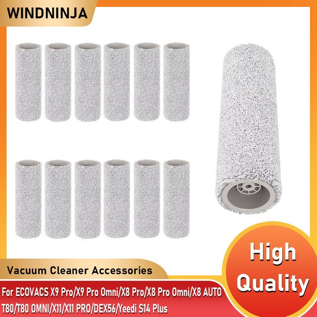 Ecovacs Mopp Tuch Roller Pinsel für Deebot X9 Pro, X9 Pro Omni, X8 Pro, X8 Pro Omni, X8 AUTO, T80 OMNI, X11 PRO und DEX56 - Bild 1