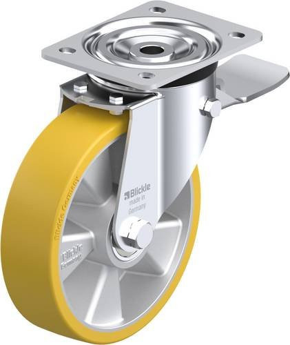 Blickle L-ALTH 180K-ST Lenkrolle mit Feststeller, Rad-Durchmesser: 180 mm, Tragfähigkeit: 400 kg - Bild 1