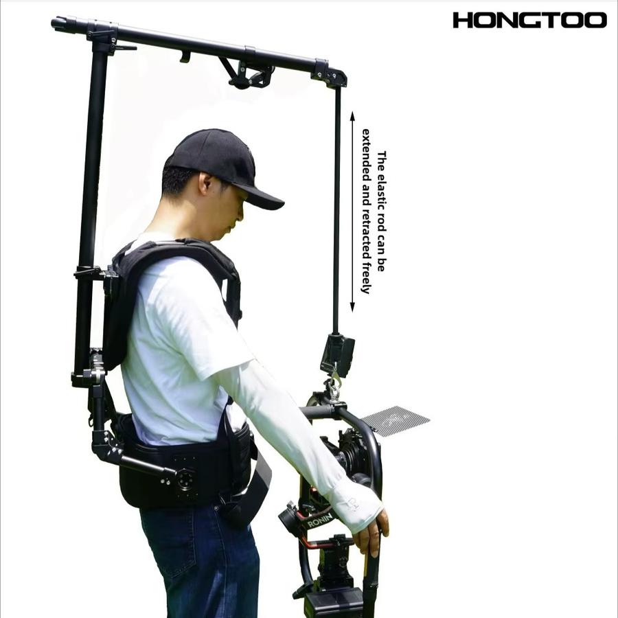 HONGTOO Easyrig Gimbal Unterstützung Steadycam System für DJI Movi ARRI RED Kamera, Schwarz, Traglast 10 kg - Bild 2