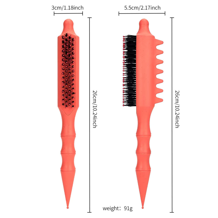 BARBERTOP Toupierbürste aus Nylon, Unisex - Bild 2