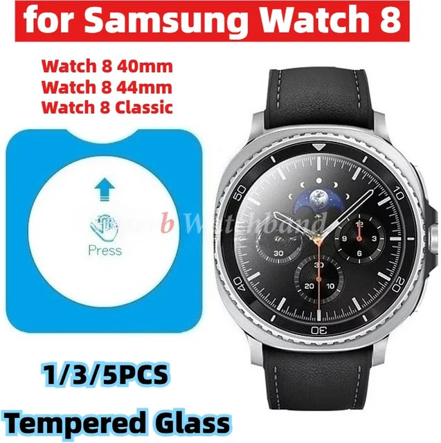 Samsung Galaxy Watch 8 Classic/Watch8 Displayschutzfolie, Glas, transparent - Bild 1