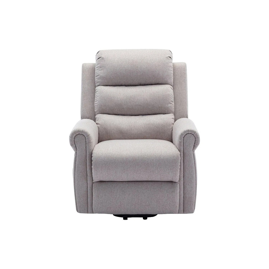 Massagesessel Lovari von Vente-unique in Beige mit Stoffbezug, Breite: 84 cm - Bild 2