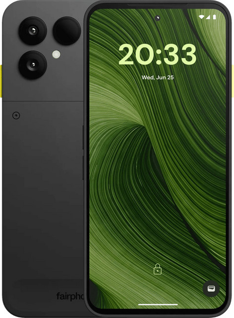 Fairphone 6 Smartphone 256GB Schwarz 5G 6,31 Zoll Android - Bild 1
