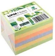UPM Notes Haftnotizen Spring Mehrfarbig, 100 Blatt, B x H: 7,5 x 7,5 cm - Bild 1