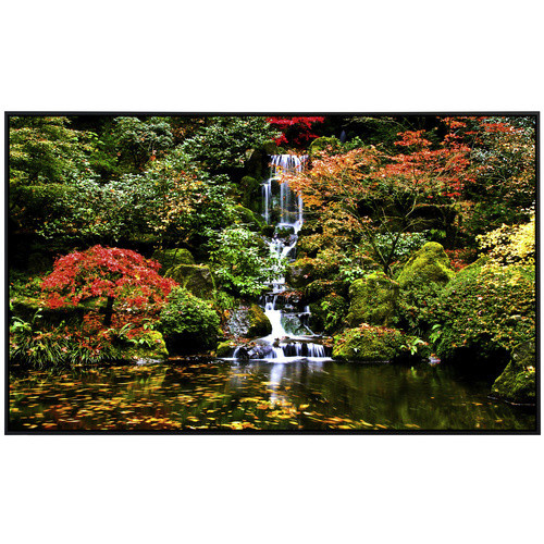 papermoon Infrarotheizung EcoHeat Wasserfall im Japanischen Garten mit Matt-Effekt in Bunt, App-Steuerung und Überhitzungsschutz - Bild 2