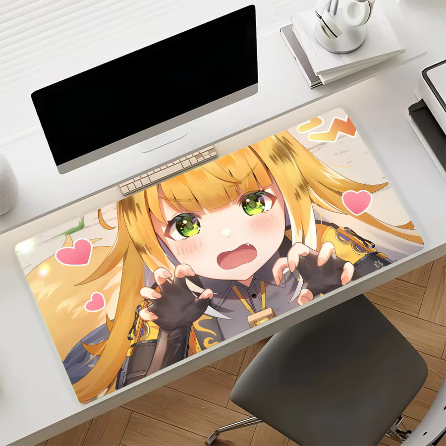 Game ZZZ Jufufu Mauspad Multicolor rutschfeste Gamer-Schreibtischunterlage für Laptop und Büro - Bild 6