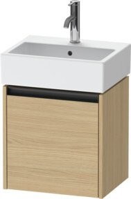 Duravit Waschtischunterschrank Ketho.2 mit 1 Tür in Eiche Natur, B/T/H: 43,4 x 33,8 x 44 cm - Bild 1