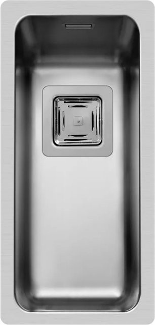 Pyramis Küchenspüle Lume aus Edelstahl in Silber, Unterbau, 1 Becken, B/T/H: 44 x 20 x 21 cm - Bild 1