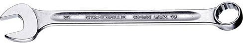 Stahlwille Ring-Maulschlüssel Kombination Silber Edelstahl Schlüsselweite 12 mm - Bild 1