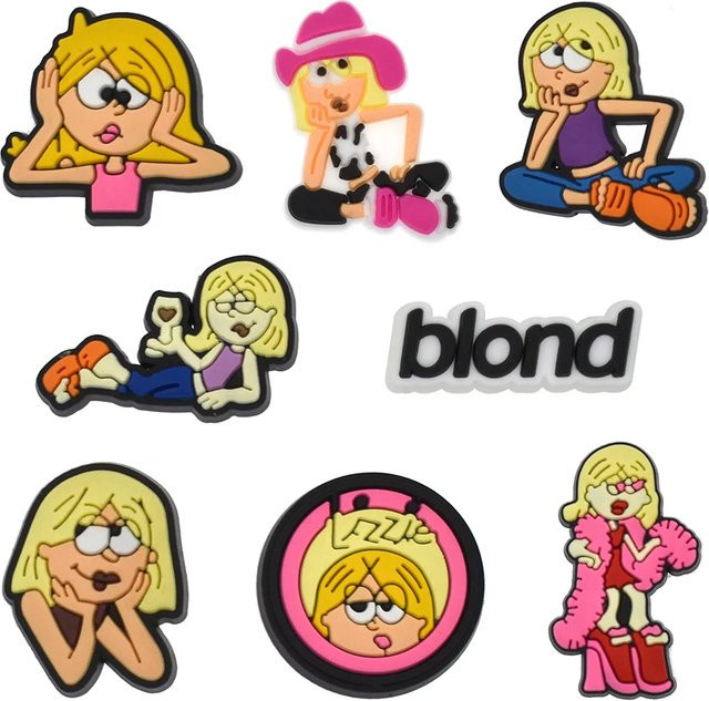 8 Stück PVC-Schuhcharms, Mädchen, Kinder - Bild 1