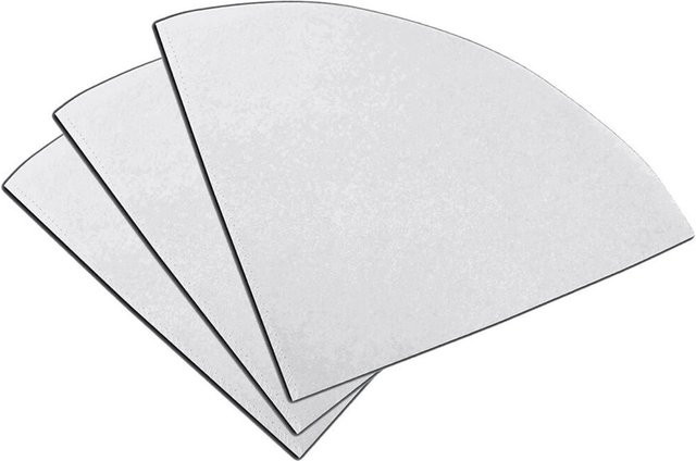 Stalgast Ölfiltertüten, 50 Stück, weiß, rund, Durchmesser: 25,4 cm - Bild 1
