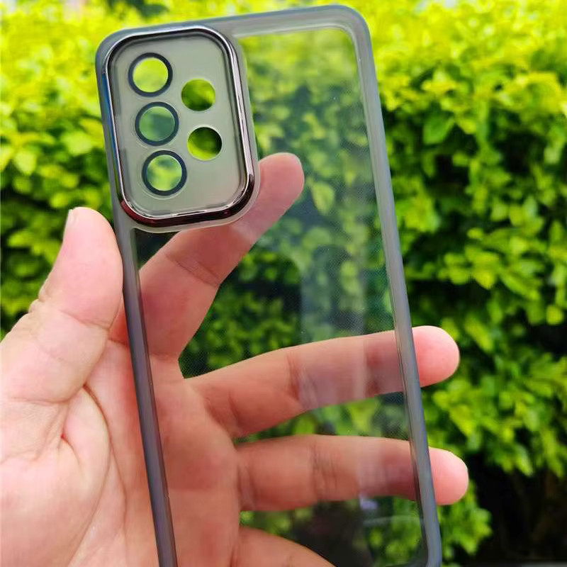Stoßfeste Silikon Handyhülle für Samsung Galaxy A13 4G / A13 5G / A23 / A33 / A53 / A73 / A12 in Transparent - Bild 2