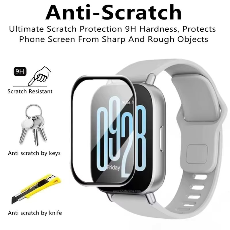 Xiaomi Displayschutzfolie, Silikon, transparent, Unisex - Bild 3