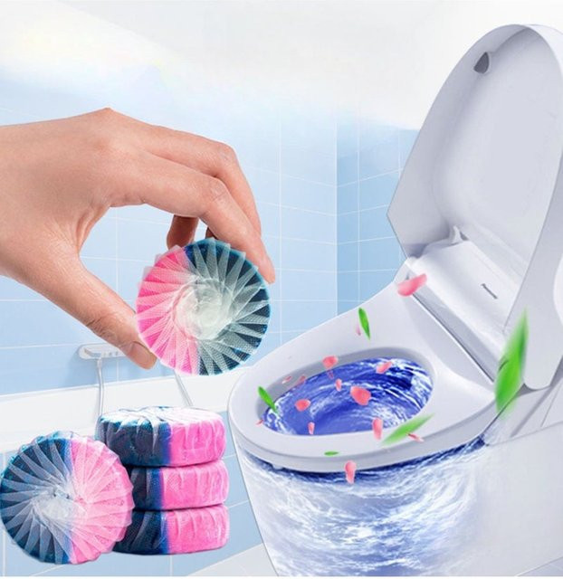 ENJOY DOWA'S Toilettenreiniger-Tabletten zur automatischen Reinigung der Toilettenschüssel, 6 oder 12 Stück - Bild 1