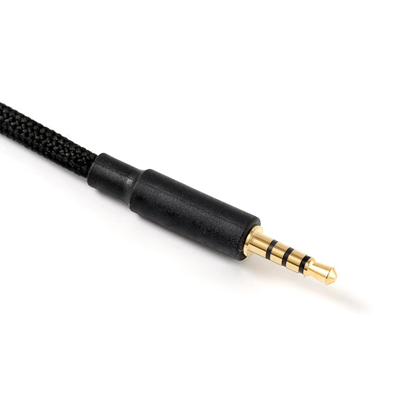 Koceta OFC Kupfer HiFi Upgrade Kopfhörerkabel Schwarz 3,5mm auf 2,5mm Ersatzkabel für AKG K545 Y45BT Y15 QC35 QC45 Y50 Y40 - Bild 2