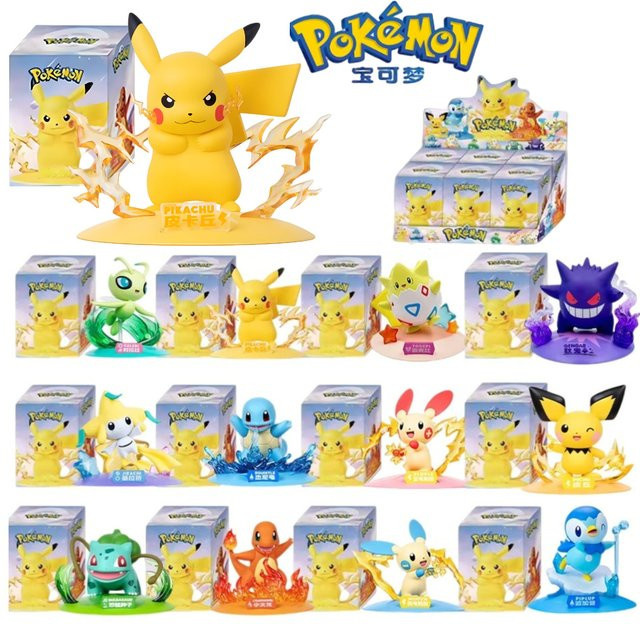 Bandai Pokémon Pikachu Actionfiguren, 12-teiliges Set - Bild 1
