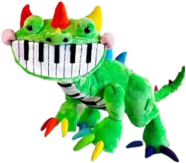 Fashnics Pianosaurier Plüschtier Bunt / Mehrfarbig - Bild 1