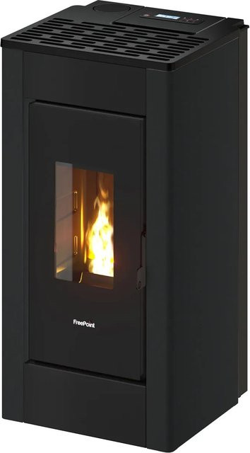 Freepoint Pelletofen Sharp 7 in Anthrazit mit 7 kW Leistung und WLAN-Funktion - Bild 1