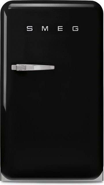 Smeg Standkühlschrank mit Gefrierfach in Schwarz - Bild 1