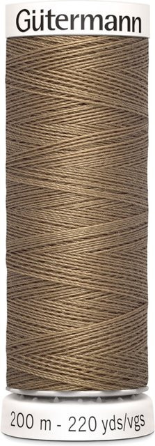 Gütermann Allesnäher Nähgarn in Mittelbraun, 200 g - Bild 1