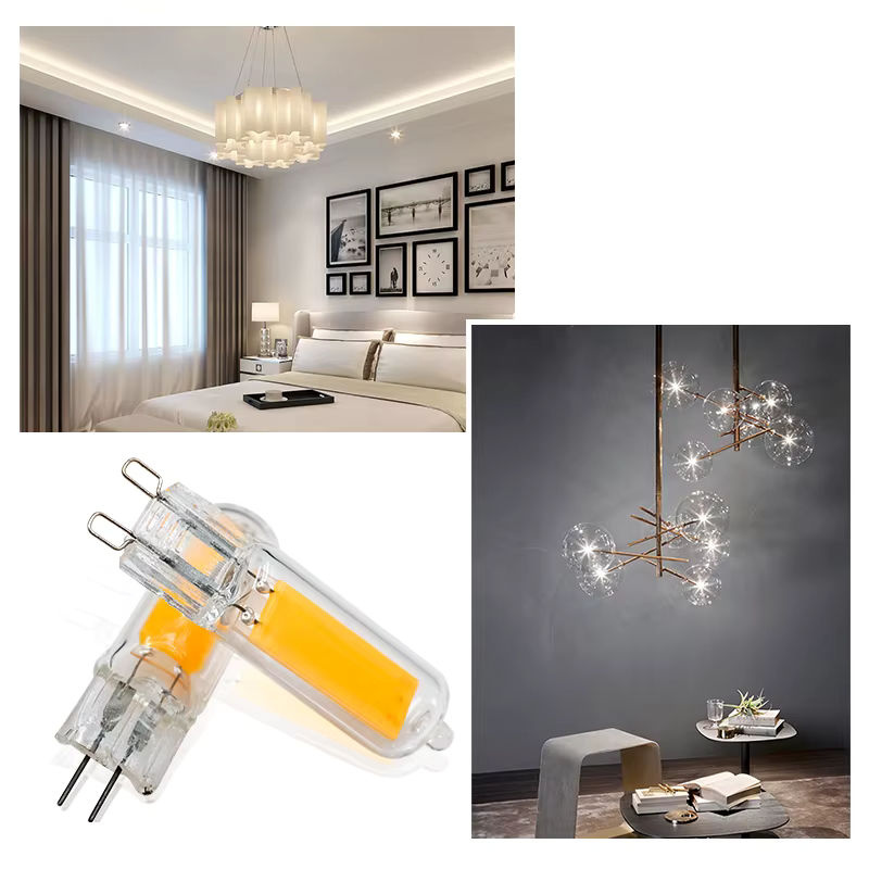 LATTUSO G9 LED Lampe COB mit 9 W, Glas, Transparent, Warmweiß/Kaltweiß - Bild 4