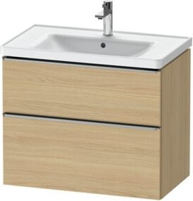 Duravit Waschtischunterschrank D-Neo in Beige, Wandhängend, B/T: 78,4 x 45,2 cm - Bild 1