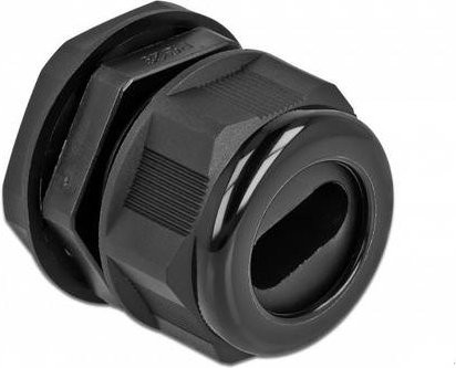 Delock 60389 Kunststoff in Schwarz - Bild 1
