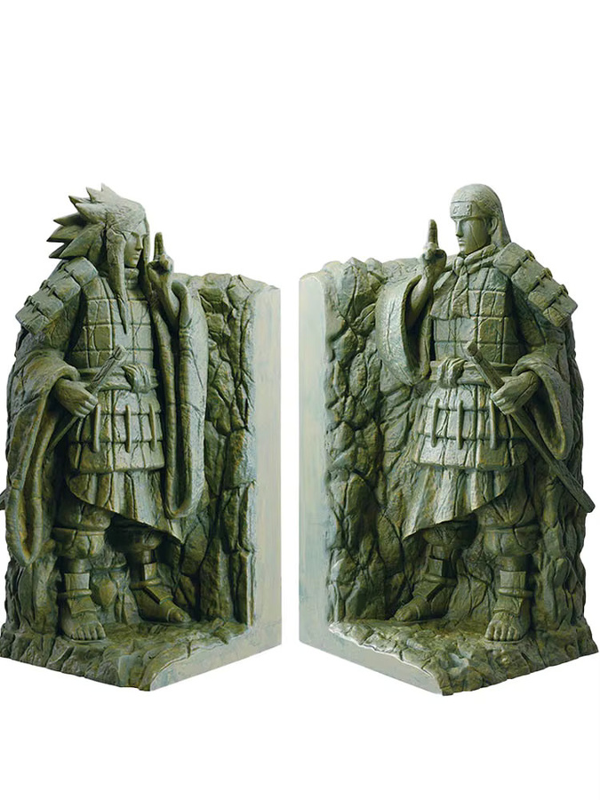 Banpresto Bandai Naruto Senju Hashirama und Uchiha Madara Stiftbehälter in Multicolor als Anime Figur Modell - Bild 5