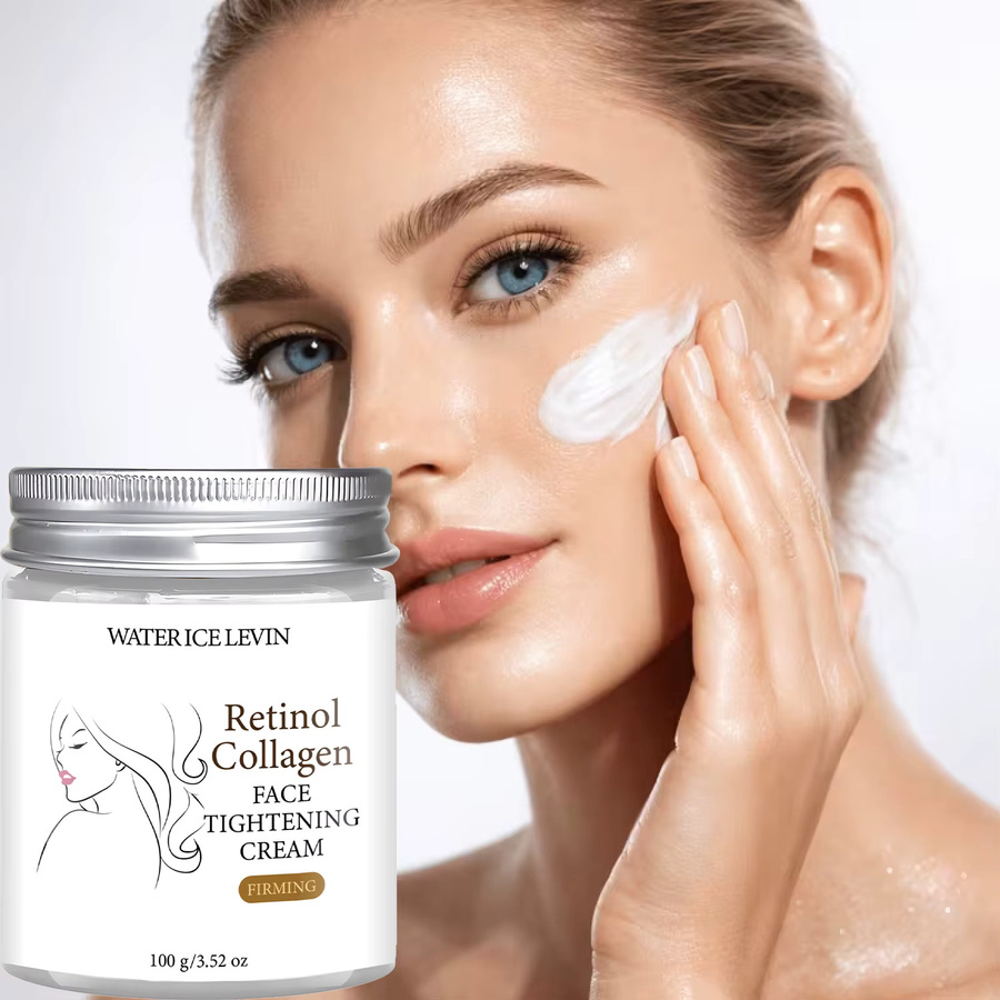 WATER ICE LEVIN Gesichtscreme mit Retinol, Kollagen, Bienengift, 100g - Bild 2