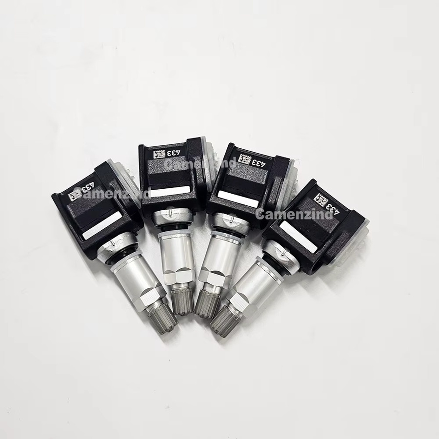 4er Set Vorprogrammierter TPMS Reifendruckkontrollsystem Sensor 433MHz für BMW 3 5 6 7 8-Serie X3 X4 X5 X6 X7 Z4 in Schwarz - Bild 2