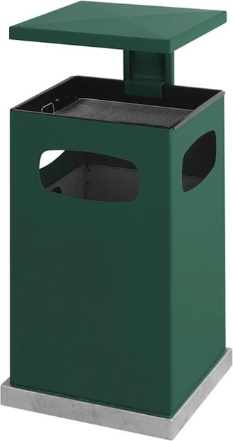 PROREGAL Metall Kombischarrer mit abnehmbarem Dach in Grün, H x B x T: 95,5 x 50 x 50 cm - Bild 1