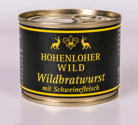 Bäuerliche Erzeugergemeinschaft Schwäbisch Hall Wildbratwurst 200 g - Bild 1