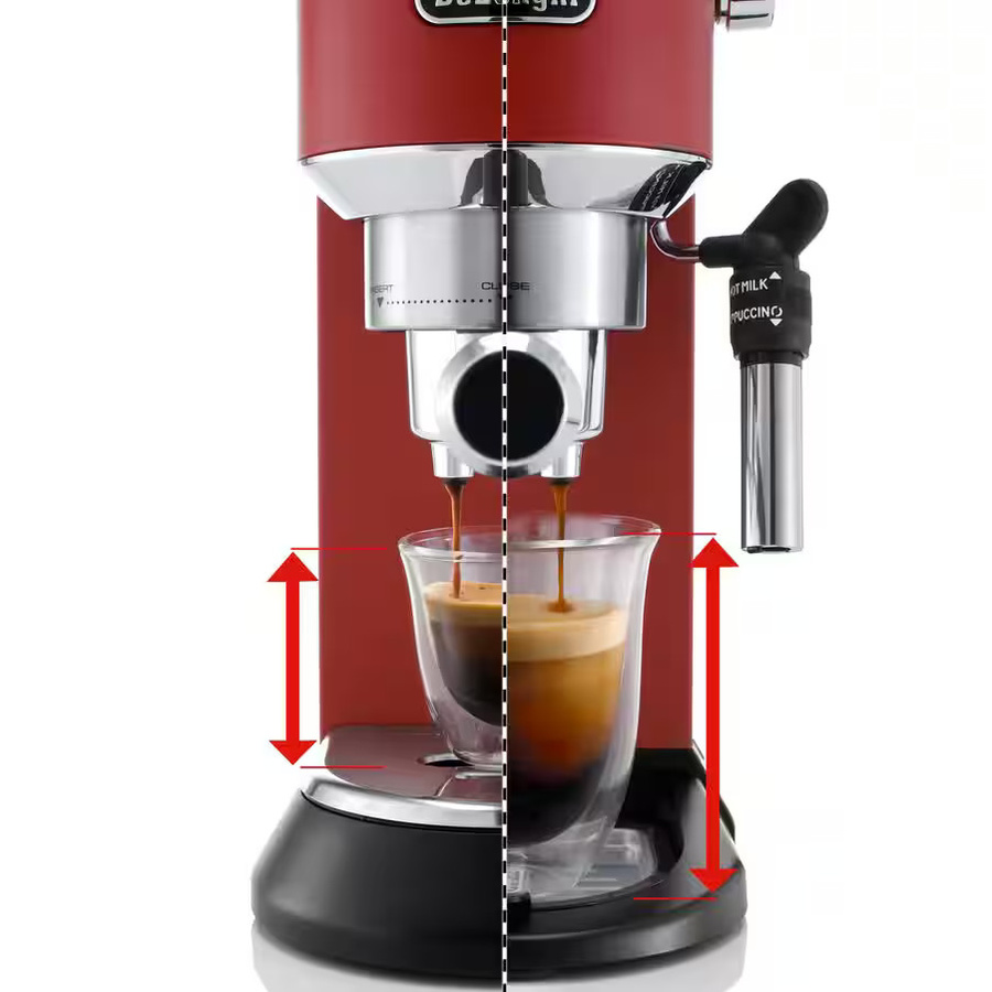 DeLonghi Dedica Style EC685.R Espressomaschine in Rot - Bild 6