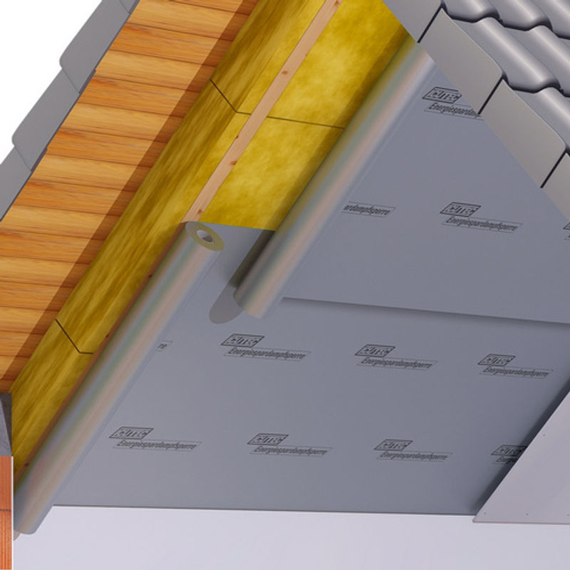 ICUTEC Energiespardampfsperre aus PE-Folie in Grau, Breite: 2 m, Länge: 5 m - Bild 2