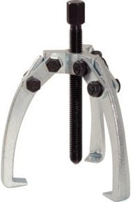KS Tools 3-armiger Polklemmen-Abzieher aus Stahl in Silber, Spannbereich 10-90 mm - Bild 1