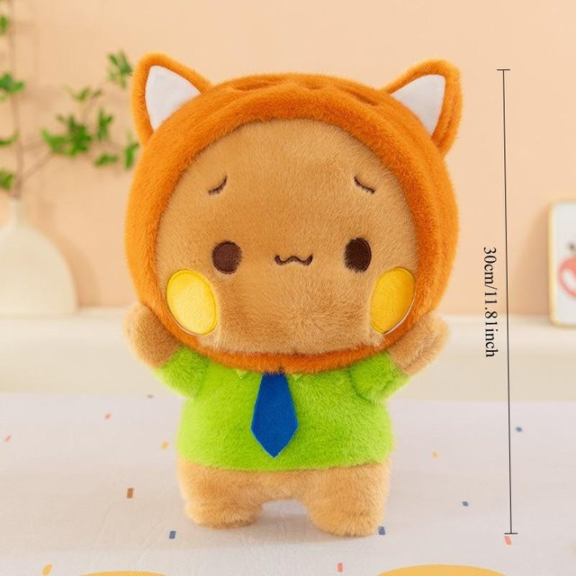 Linyi toy Bubu Dudu Plüschtier, Kawaii Kuscheltier-Paarpuppe, bunt/mehrfarbig - Bild 1